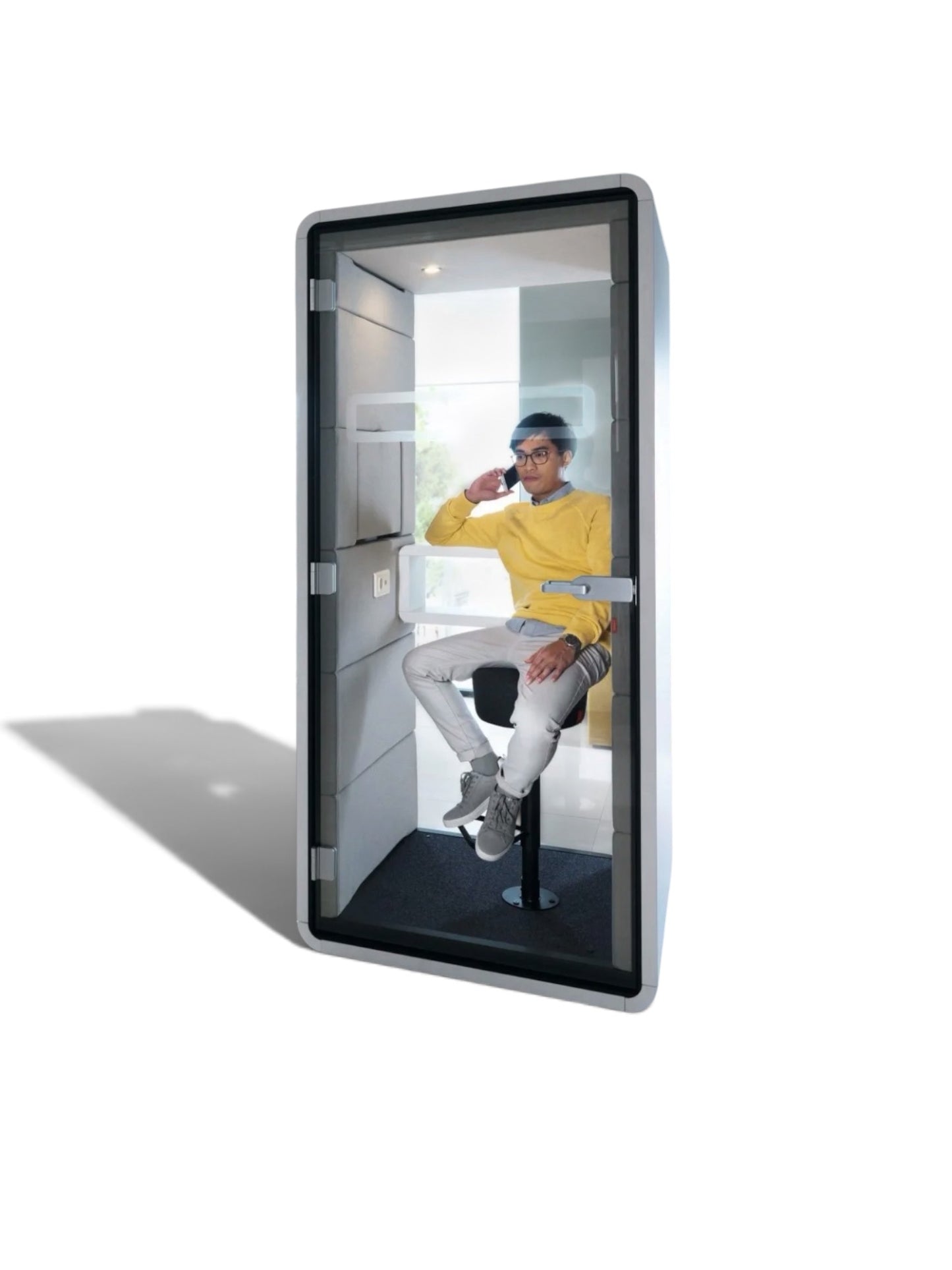 Hush Acoustic Phone Booth – Private Office & Meeting Pod – Refurbished