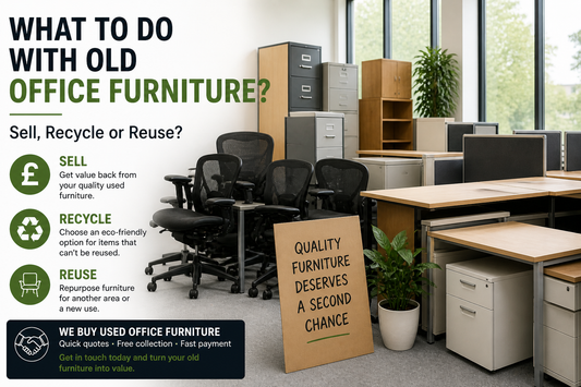 What To Do With Old Office Furniture (Sell, Recycle or Reuse?)