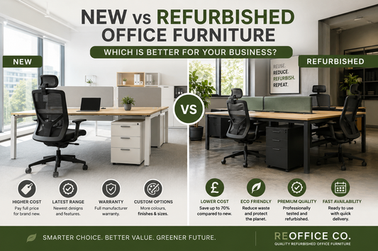 New vs Refurbished Office Furniture: Which Is Better for Your Business?