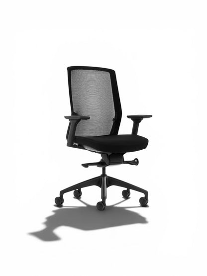 Bestuhl J1 Ergonomic Mesh Office Chair with Adjustable Arms & Recline Lock – Refurbished