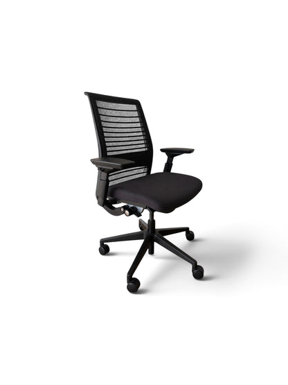 Steelcase Think V2 Office Chair with 4D Adjustable Arms – Refurbished