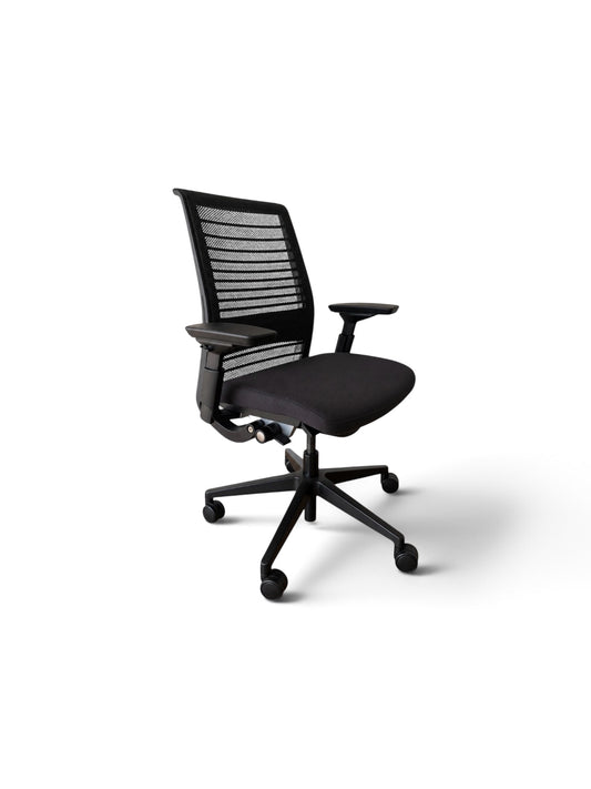 Steelcase Think V2 Office Chair with 4D Adjustable Arms – Refurbished
