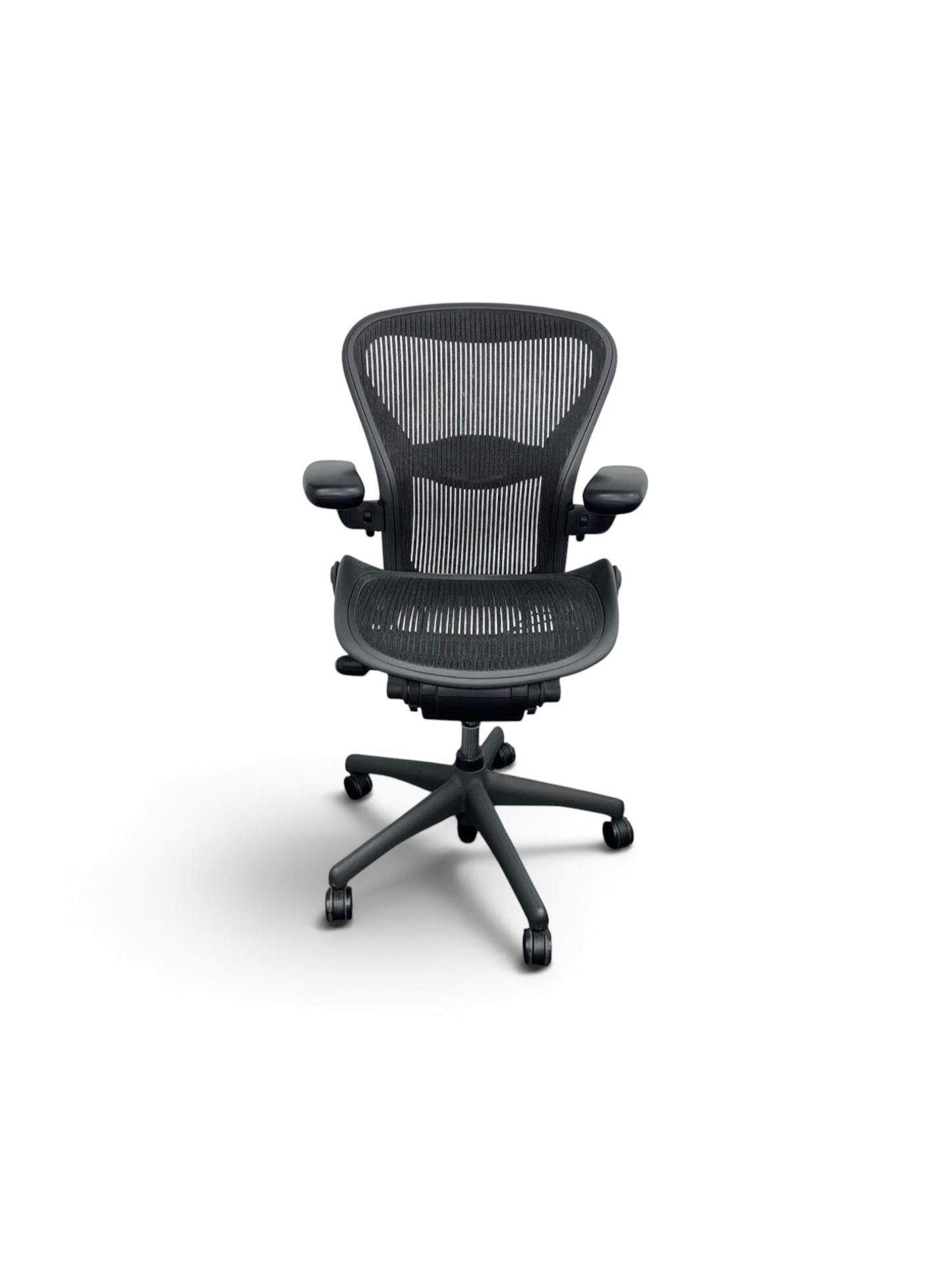 Herman Miller Aeron Size B – Full Spec Lumbar Support, Flip Arm – Refurbished