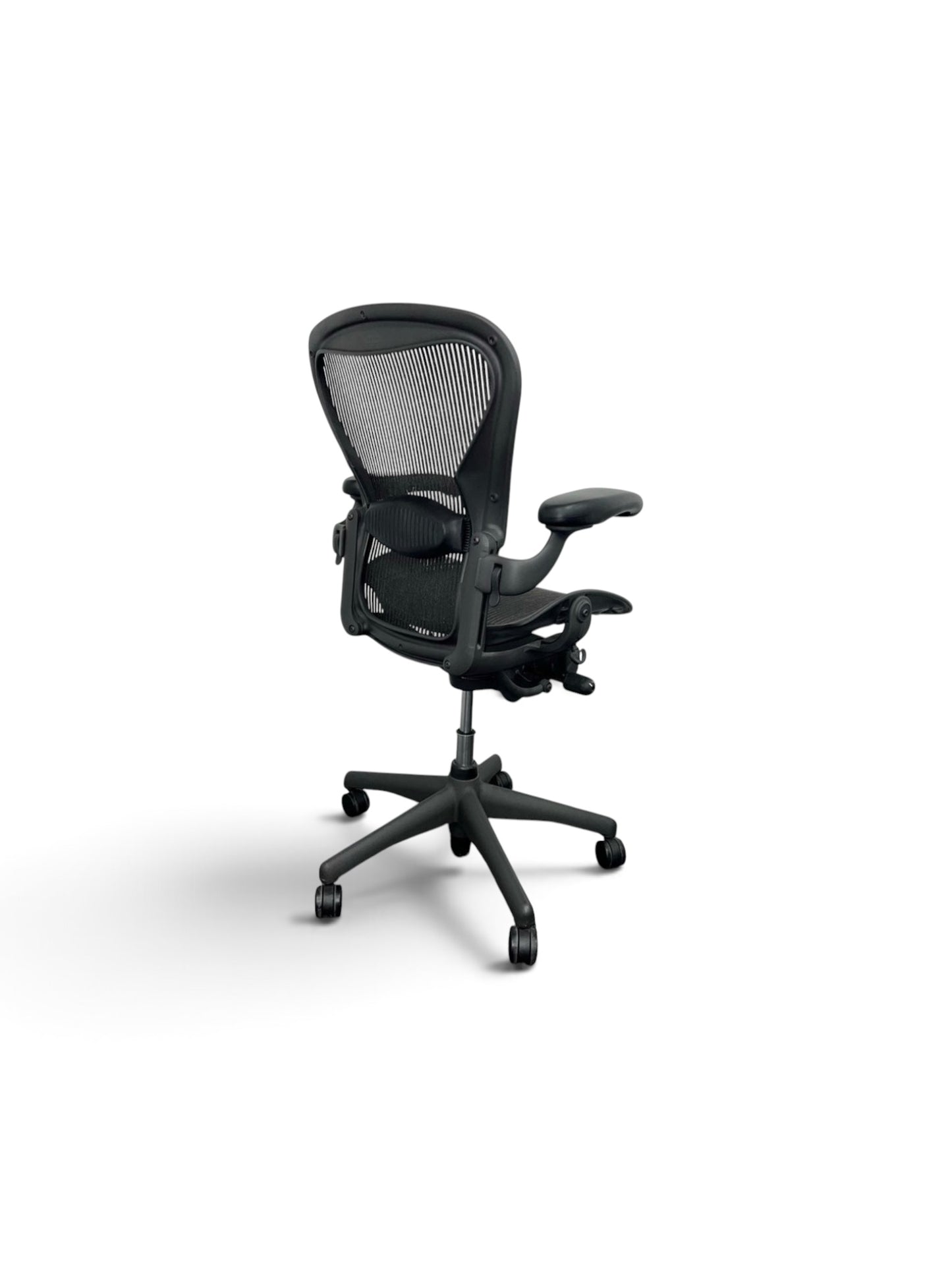 Herman Miller Aeron Size B – Full Spec Lumbar Support, Flip Arm – Refurbished