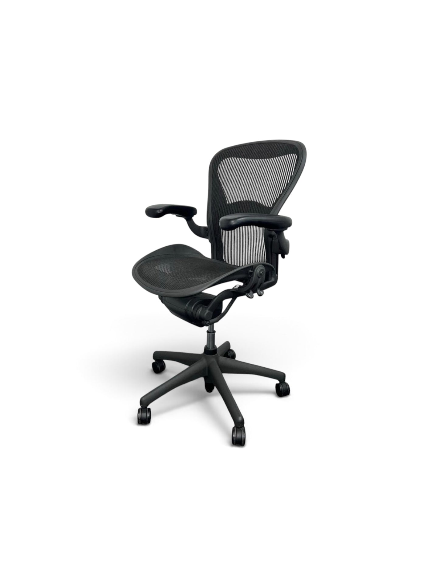 Herman Miller Aeron Size B – Full Spec Lumbar Support, Flip Arm – Refurbished
