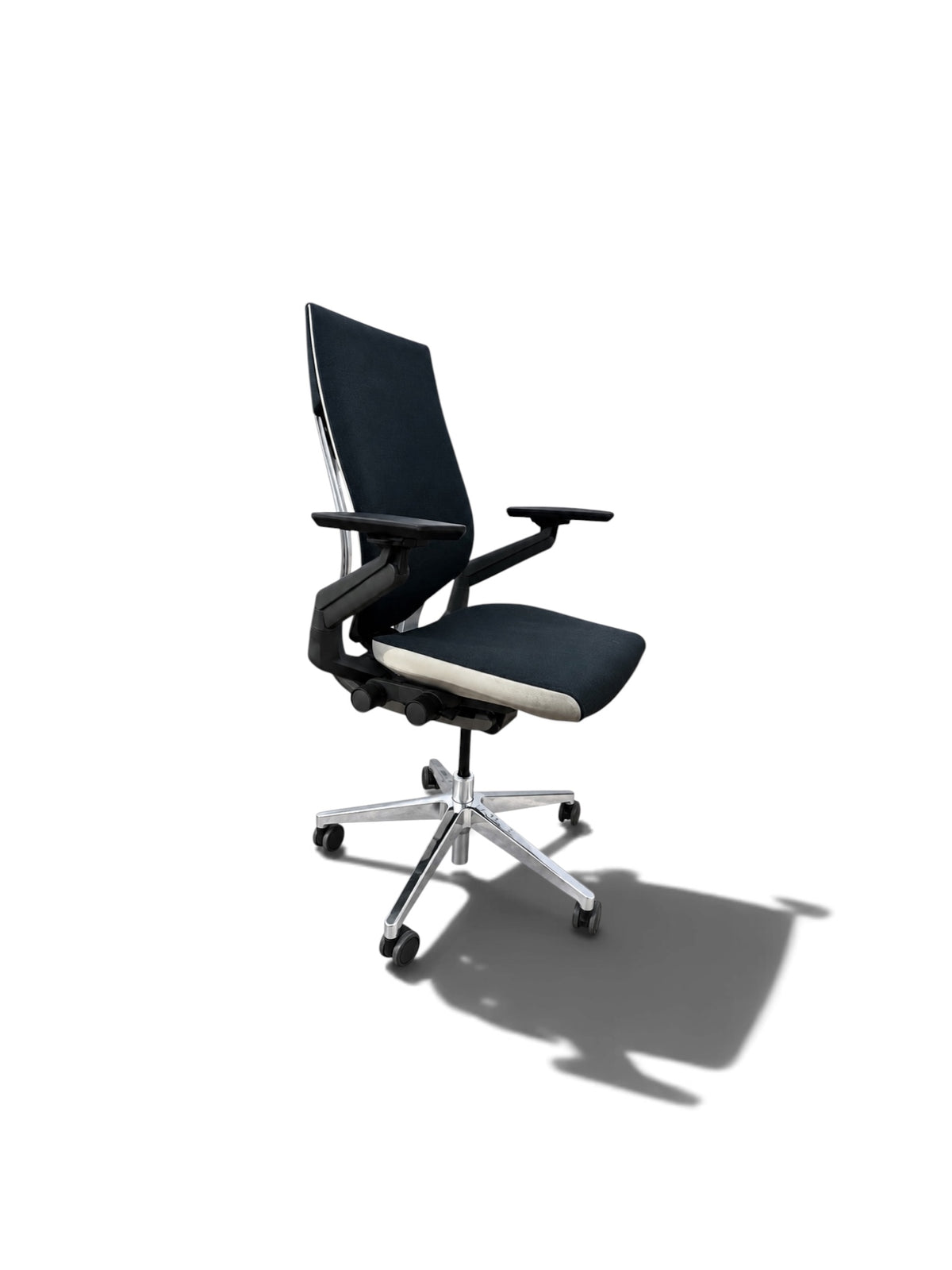 Steelcase Gesture – Navy Fabric – Ergonomic Adjustable Task Chair – Refurbished