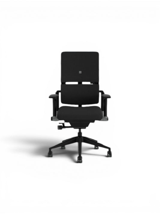 Steelcase: Please V2 Ergonomic Office Chair – Black | Fully Adjustable | Refurbished