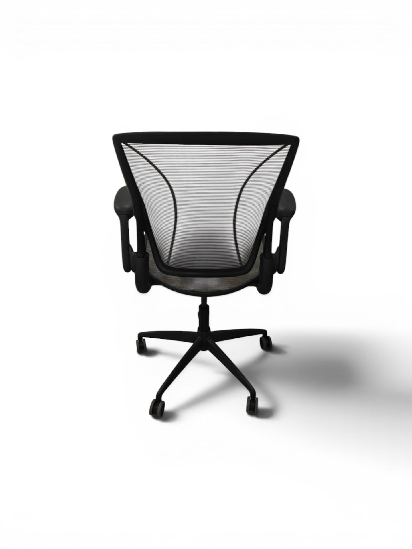 Humanscale: Diffrient World Task Chair – Full Mesh | Lightweight Ergonomic Design | Black | Refurbished