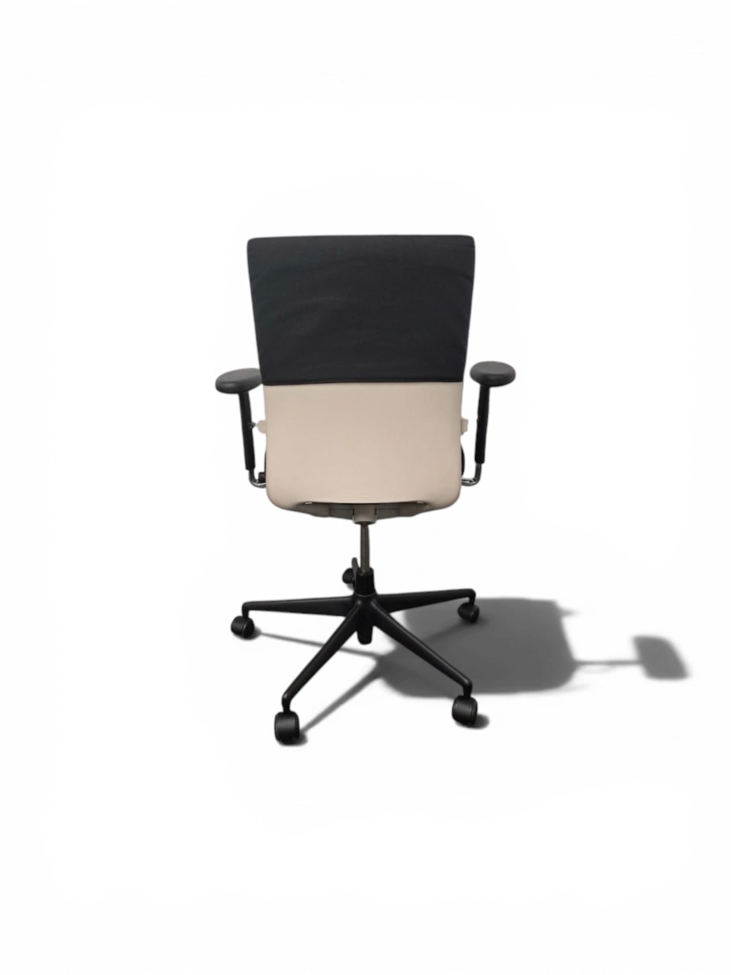 Vitra: Axess Task Chair – Black Fabric | Adjustable Arms | Refurbished